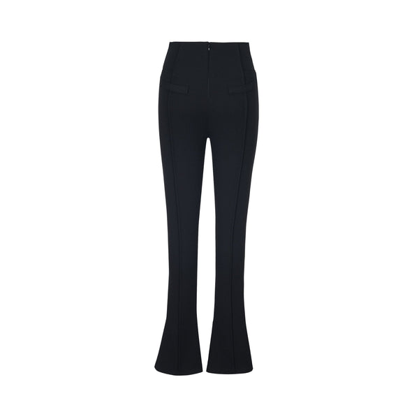 Black Bell Bottom Pants