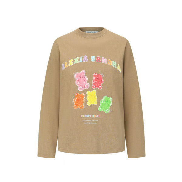 Brown Gummy Bears Long Sleeve T-shirt